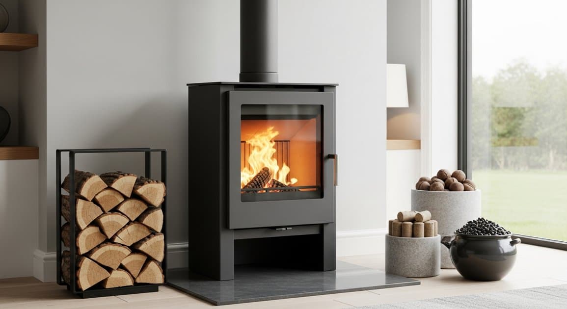 What fuel should you burn in a multi-fuel stove?