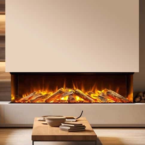 celsi dlx 1600 real wood fire main